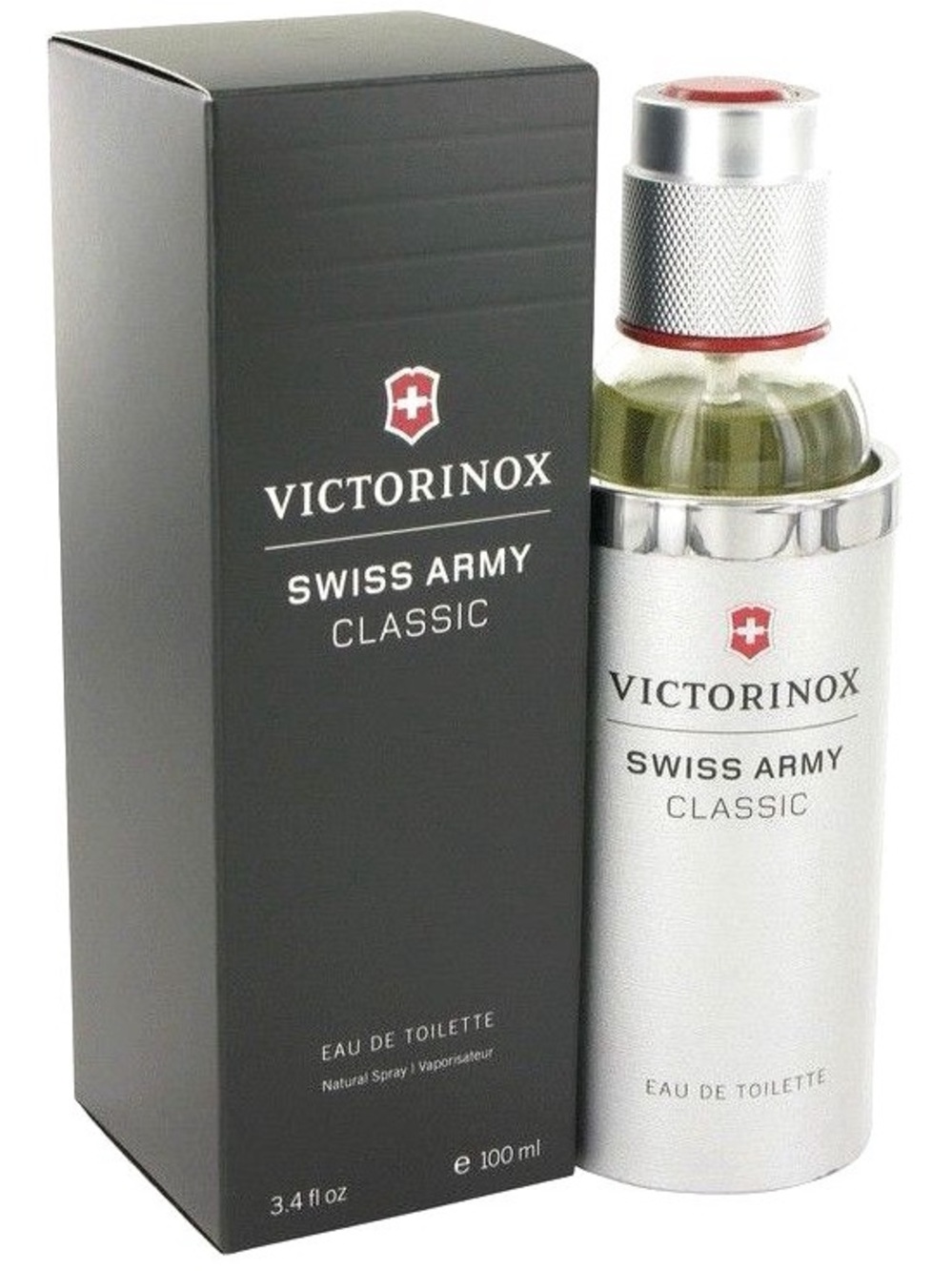 RARE! VICTORINOX SWISS ARMY CLASSIC For Men 100ml/ 3.4oz. EDT Spray. Switzerland